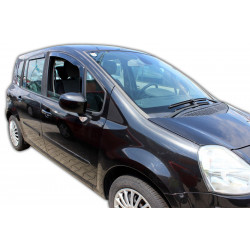 Window deflectors for RENAULT MODUS 5D 2004-up (+OT) 4pcs (front+rear)