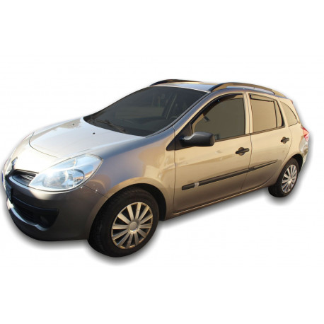 Deflettori finestre Window deflectors for RENAULT CLIO III 4pcs (front+rear) | race-shop.it