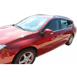 Window deflectors for RENAULT LAGUNA III GRANDTOUR 5D 2008-2015 (+OT) 4pcs (front+rear)