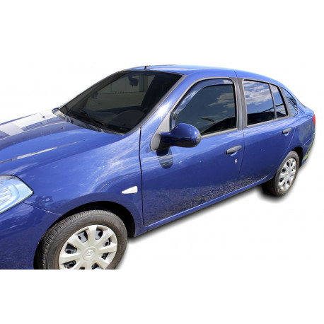 Deflettori finestre Window deflectors for RENAULT THALIA 4D 11/2008-up 2pcs (front) | race-shop.it