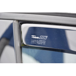 Window deflectors for RENAULT MEGANE IV HTB 2016-up 2pcs (front)