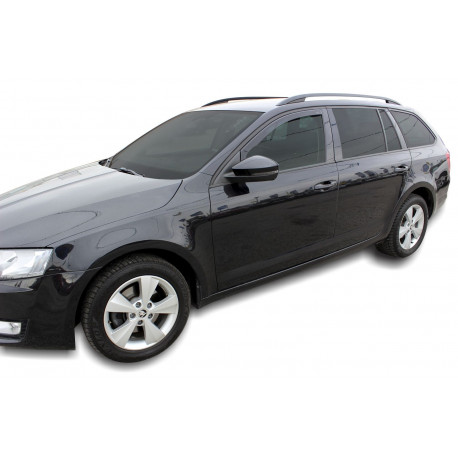 Deflettori finestre Window deflectors for SKODA OCTAVIA III 5D 2013-2020 (+OT) COMBI 4pcs (front+rear) | race-shop.it