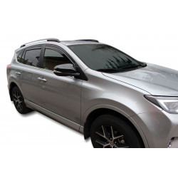 Window deflectors for TOYOTA RAV4 IV 5D 2012-2019 (+OT) 4pcs (front+rear)