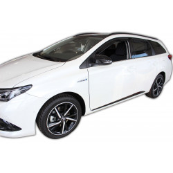 Window deflectors for TOYOTA AURIS II 5D 2013-2018 (+OT) TOURING 4pcs (front+rear)