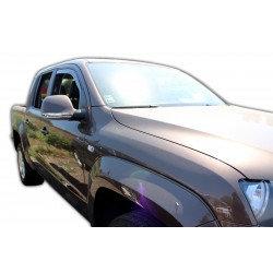 Window deflectors for VOLKSWAGEN AMAROK 4D 2011-2016 2pcs (front)