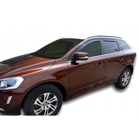 Deflettori finestre Window deflectors for VOLVO XC 60 I 5D 2008-2017 (+OT) 4pcs (front+rear) | race-shop.it