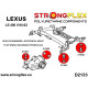 LS400 II UCF20 94-00 STRONGFLEX - 216253B: Rear crossmember bush kit | race-shop.it