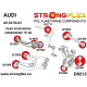 Silentblock in poliuretano STRONGFLEX - 021985A: Rear track rod inner bush SPORT | race-shop.it