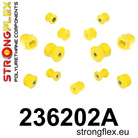 940 (90-98) STRONGFLEX - 236202A: Rear Suspension Bush Kit SPORT | race-shop.it