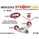 Silentblock in poliuretano STRONGFLEX - 116248A: Front suspension bush kit SPORT | race-shop.it