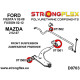2 (02-07) STRONGFLEX - 076150B: Front suspension bush kit | race-shop.it