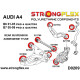 B7 (05-08) Quattro STRONGFLEX - 026237A: Rear suspension bush kit SPORT | race-shop.it
