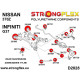 G37 (07-13) STRONGFLEX - 286200B: Full suspension bush kit | race-shop.it