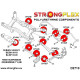 Silentblock in poliuretano STRONGFLEX - 276160B: Full suspension bush kit | race-shop.it