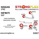 G37 (07-13) STRONGFLEX - 281964A: Front lower arm - rear bush SPORT | race-shop.it