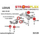 II (97-05) STRONGFLEX - 216246B: Full suspension bush kit | race-shop.it