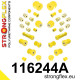 W210 4MATIC STRONGFLEX - 116244A: Full suspension bush kit SPORT | race-shop.it