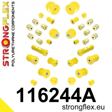 W210 4MATIC STRONGFLEX - 116244A: Full suspension bush kit SPORT | race-shop.it