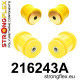 JZX100 (96-01) STRONGFLEX - 216243A: Rear subframe bush kit SPORT | race-shop.it