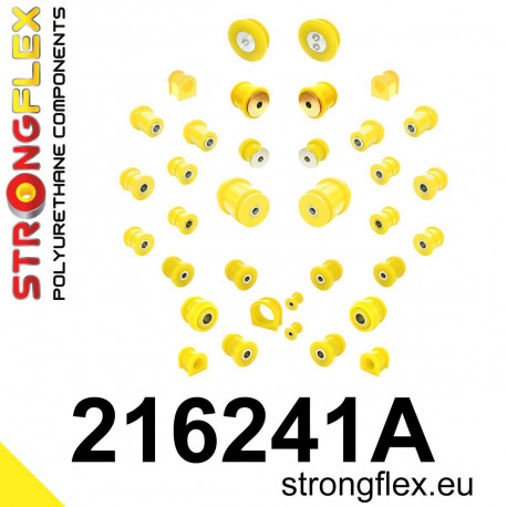 JZX100 (96-01) STRONGFLEX - 216241A: Full suspension bush kit SPORT | race-shop.it