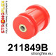 JZX100 (96-01) STRONGFLEX - 211849B: Rear subframe - front bush | race-shop.it