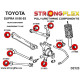 Supra III (86-93) STRONGFLEX - 216238A: Rear suspension bush kit SPORT | race-shop.it