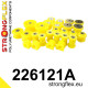 Golf IV R32 (01-04) STRONGFLEX - 226121A: Full suspension bush kit SPORT | race-shop.it