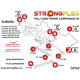 Impreza GD GG (01-07) STRONGFLEX - 271802A: Rear crossmember bush SPORT | race-shop.it