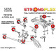 I (99-05) STRONGFLEX - 216233B: Rear suspension bush kit | race-shop.it