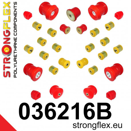 E90 E91 E92 xi 4x4 (05-11) STRONGFLEX - 036216B: Suspension bush kit | race-shop.it