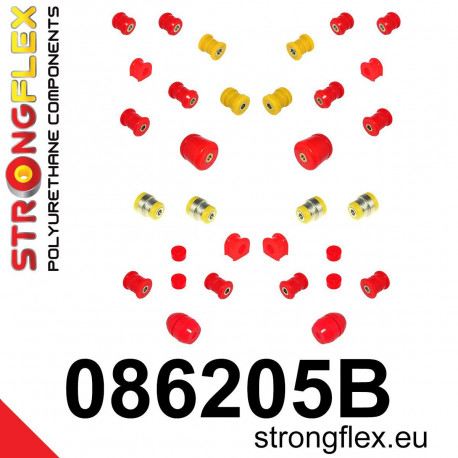 V 96-01 STRONGFLEX - 086205B: Suspension polyurethane bush kit | race-shop.it