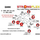 E63 E64 02-10 STRONGFLEX - 031942B: Rear subframe – rear bush | race-shop.it