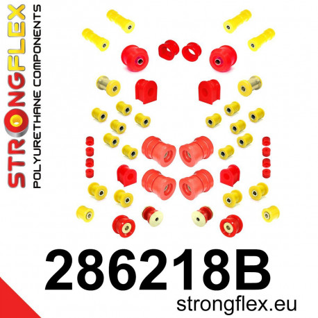 300ZX Z32 (90-96) STRONGFLEX - 286218B: Full suspension bush kit | race-shop.it