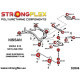 300ZX Z32 (90-96) STRONGFLEX - 286218B: Full suspension bush kit | race-shop.it