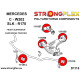 R170 (96-04) STRONGFLEX - 116240A: Full suspension bush kit SPORT | race-shop.it