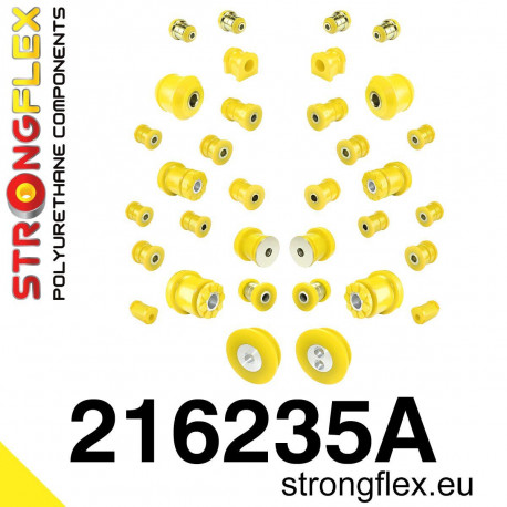 III (05-12) STRONGFLEX - 216235A: Full suspension polyurethane bush kit SPORT | race-shop.it