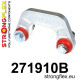 Legacy Outback BD BG (94-99) STRONGFLEX - 271910B: Rear anti roll bar link | race-shop.it