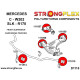 R170 (96-04) STRONGFLEX - 111859B: Front lower arm - rear bush | race-shop.it