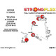 I (99-05) STRONGFLEX - 216231B: Full suspension polyurethane bush kit | race-shop.it