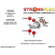 I (99-05) STRONGFLEX - 211866B: Rear diff mount - rear bush | race-shop.it
