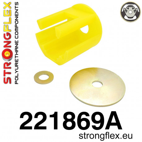 Toledo III (04-09) STRONGFLEX - 221869A: Lower engine mount insert SPORT | race-shop.it