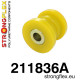 Silentblock in poliuretano STRONGFLEX - 211836A: Rear trailing arm rear bush SPORT | race-shop.it