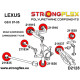 Silentblock in poliuretano STRONGFLEX - 211836A: Rear trailing arm rear bush SPORT | race-shop.it