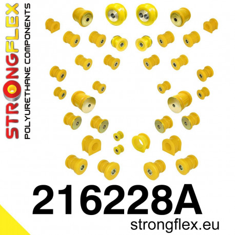 Supra IV (93-02) STRONGFLEX - 216228A: Full suspension bush kit SPORT | race-shop.it