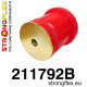 Supra IV (93-02) STRONGFLEX - 211792B: Rear beam - front bush | race-shop.it