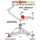 B FL (99-03) STRONGFLEX - 131805B: Front lower wishbone front bush | race-shop.it