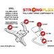 Calibra (89-97) STRONGFLEX - 136218B: Full suspension bush kit | race-shop.it