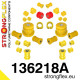 Calibra (89-97) STRONGFLEX - 136218A: Full suspension bush kit SPORT | race-shop.it