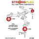 Calibra (89-97) STRONGFLEX - 136218A: Full suspension bush kit SPORT | race-shop.it