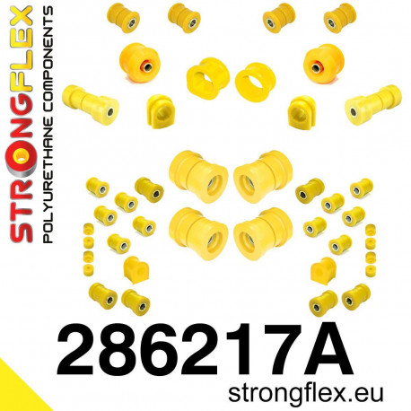 R34 (97-02) STRONGFLEX - 286217A: Full suspension bush kit R33 R34 SPORT | race-shop.it